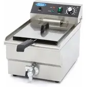 Maxima - Friteuse - 16 liter - met 1 mand - voorzien van afvoerkraan