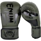 Venum Elite Boxing Gloves - Kaki/Black