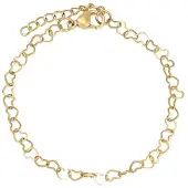 Ixxxi Armband Hearts Goud