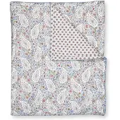 Pip studio Sprei Kairi Bloom Quilt Licht Blauw Percal-180 x 260 cm