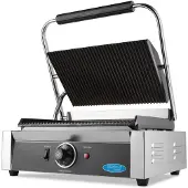 Maxima Contactgrill - Gegroefd - Enkele Grillplaat - 33,5 cm