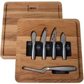 Boska Kaasmessenset Copenhagen Brown / Silver (Set van 5)