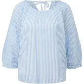 s.Oliver Red Label Blouse lichtblauw / natuurwit
