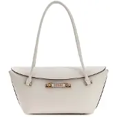 GUESS schoudertas Sophia Shoulder Satchel Cream White crème