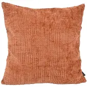 NOVÉE Chenille stripe terra | 45 x 45 cm | kussenhoes | polyester