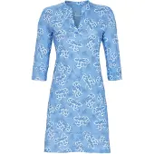 Ringella Gebloemd nachthemd blauw | Maat 42