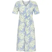 Ringella Elegant flora nachthemd blauw | Maat 44