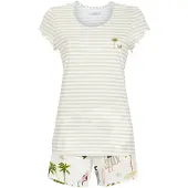 Ringella Zomerse gestreepte shortama | Maat 46