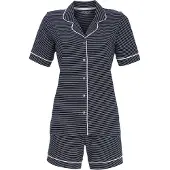 Ringella Katoenen doorknoop shortama streepjes | Maat 36