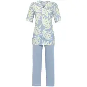 Ringella Blauwe flora pyjama | Maat 40