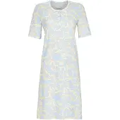 Ringella nachthemd blauw aderpatroon | Maat 36