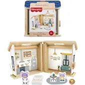 Fisher Price Houten Poppenhuis