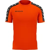 Givova Poly Band Short Sleeve T-shirt Oranje S Man