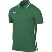 Nike Dri-FIT Park 26 Polo 1/4 Knoop Donkergroen Wit