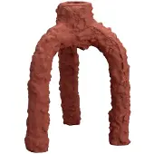 Dutchbone Cruz Kandelaar L Terracotta