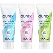 Durex Glijmiddel Natural Pure en Extra Sensitive en Hydraterend Pakket