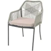 Les Akita - Tuinstoel - Stapelbaar en comfortabel - Beige