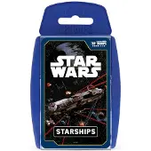 Winning Moves kaartspel Star Wars ruimteschepen Top Trumps spel.
