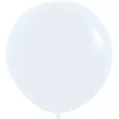 Sempertex , reuze ballon, Latex, Wit, 60 cm, 3 stuk(s)