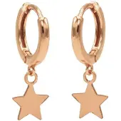 Karma Oorringen Hinged Hoops Star Rosé