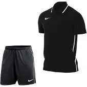 Nike Dri-FIT Park 26 Polo Trainingsset Zwart Wit