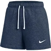 Nike Park 26 Fleece Broekje Dames Donkerblauw Wit