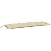 vidaXL Tuinbankkussen 150x50x7 cm oxford stof beige