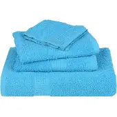 vidaXL Badhanddoeken FROGN 10 st 100x150 cm 360 g/m² turquoise