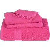 vidaXL Washandjes FROGN 4 st 30x30 cm 360 g/m² roze