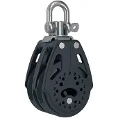 Harken Carbo Double Ratchet Block 57 Mm Zilver