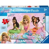 Ravensburger Mermaid Magic Giant Floor 24p (12004323) Puzzle Veelkleurig Kinderen
