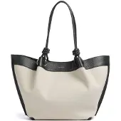 Coccinelle Shopper 'FINN' lichtbeige / donkerblauw