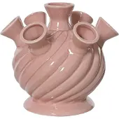 Décoris Vaas Tullip Roze D 18 H 16 Cm
