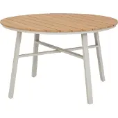 Intratuin 4-zits Eettafel Flore Taupe D 120 H 74 Cm