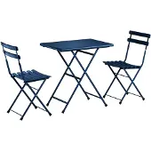 Emu Arc en Ciel balkonset - 2 stoelen + 1 tafel gepoedercoat staal