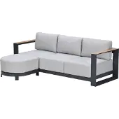 Garden Impressions Malakka loungebank chaise longue - light teak look