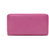 L.credi portemonnee Raphi Zip Around Wallet Berry (rood)paars