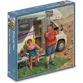 Art Revisited Marius van Dokkum - Weekendje Mars Puzzel (1000 stukjes)