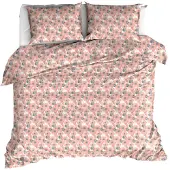 MOODIT Dekbedovertrek Odil Monica Blush Katoen-200 x 200 / 220 cm | 2-Persoons