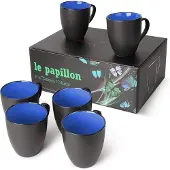 MIAMIO mokkakopjes , Koffiekopjes , espressokopjes - kopjes - Cappuccino kopjes / SET 6