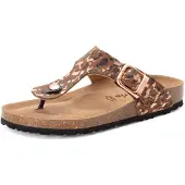 Bonprix Teenslipper beige / bruin / donkerbruin / zwart