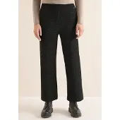Cecil Dames Glinsterende 7/8 broek Wide Legs - Zwart - XL