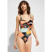 Bonprix Badpak in wikkellook maat 40