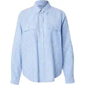 ONLY Blouse 'ONLWENDY' blauw / wit