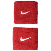 Nike Unisex Volwassenen Swoosh Polsband (Set van 2) (Rood)