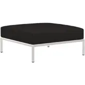 Houe Voetenbank Level 2 Ottoman Char Muted White