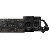 Pioneer DJ DDJ-FLX4 + DJ HDJ-X7 Noir + DJ DM-50D-BT Noir
