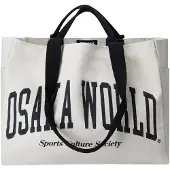 Osaka Draagtas Cotton Tote Bag Natural Raw