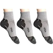 FILA Verpakking van 3 Mannen en Vrouwen Halflange Sokken F1615