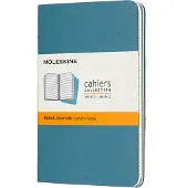 Moleskine Cahier Notebook Pocket Brisk Blue Gelijnd